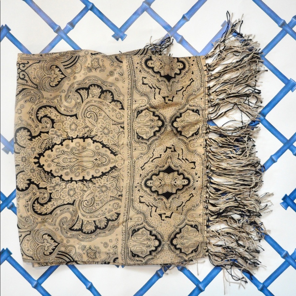 Paisley Silk Scarf